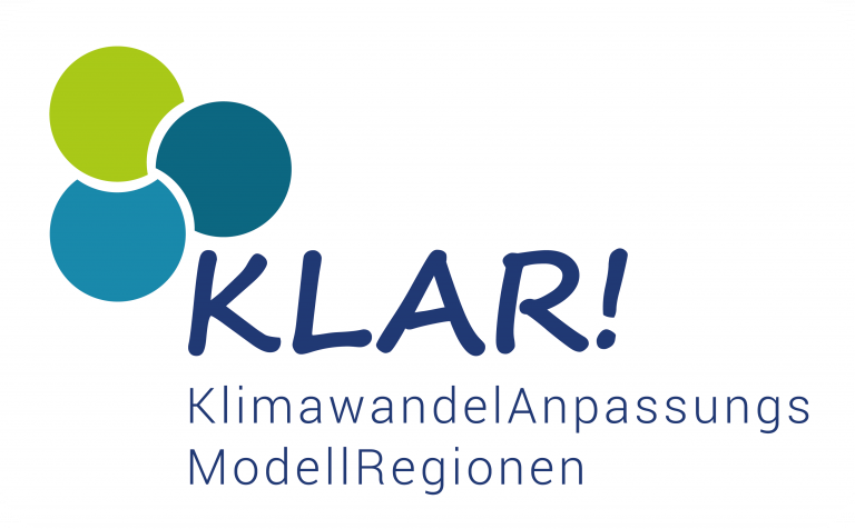 Klimawandel-Anpassungs-Modellregion (KLAR) - Logo