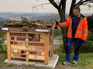 zwischen Gemeindeamt und Kindergarten Hofstätten/Raab